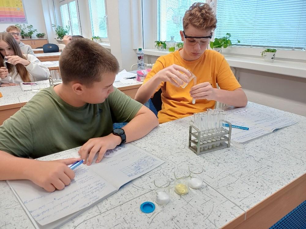 Chemie - náš nový předmět