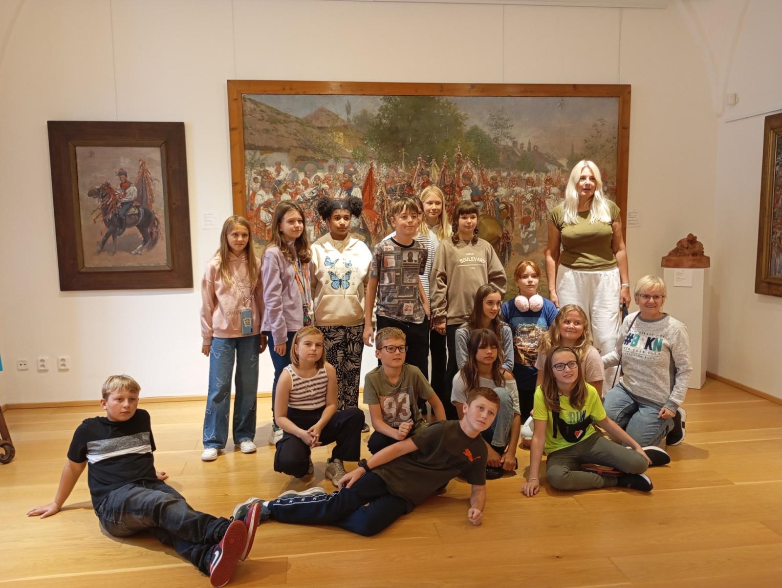 Návštěva Galerie Joži Uprky
