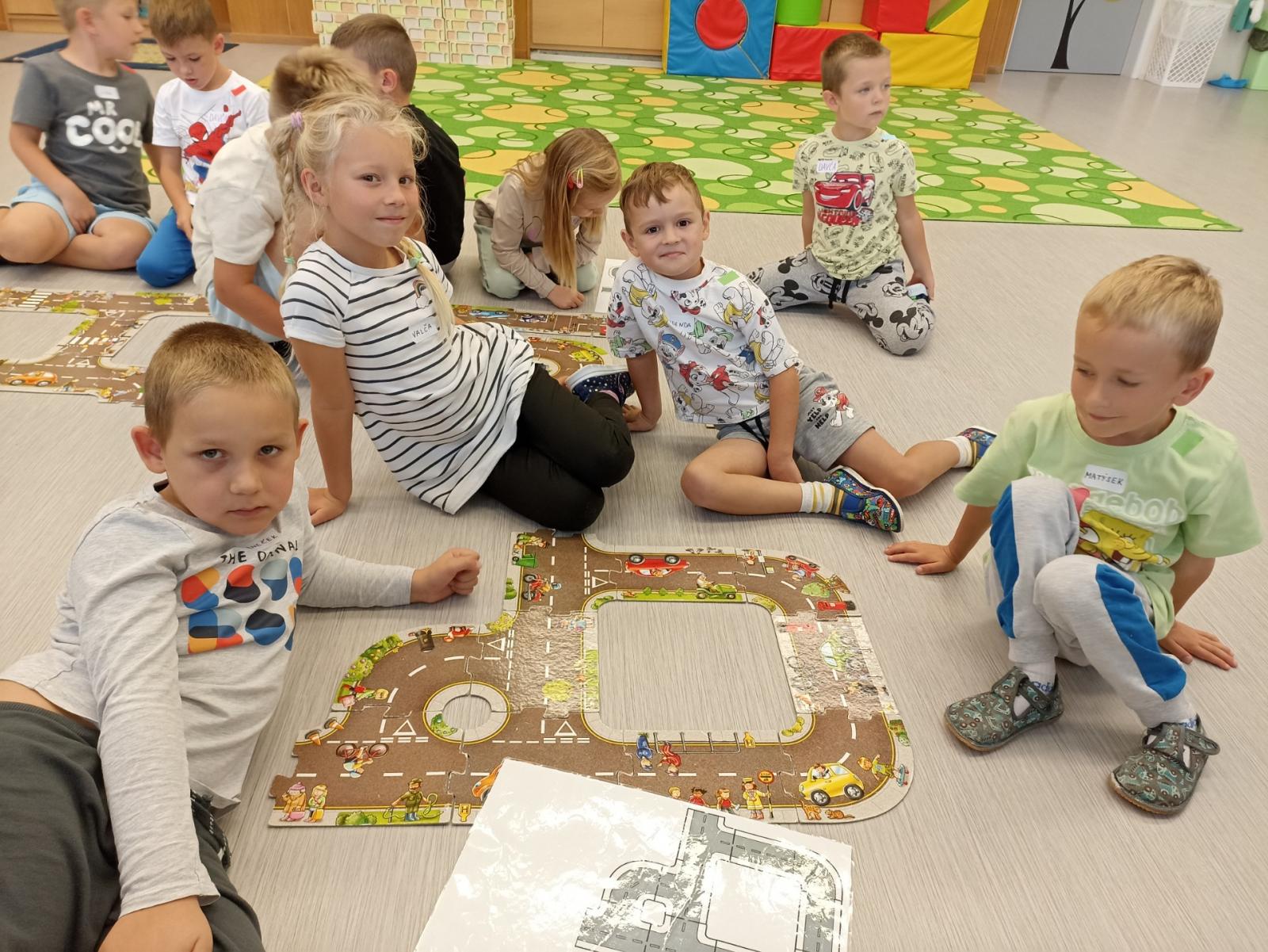 Fotografie z projektového dne Malý stavitel