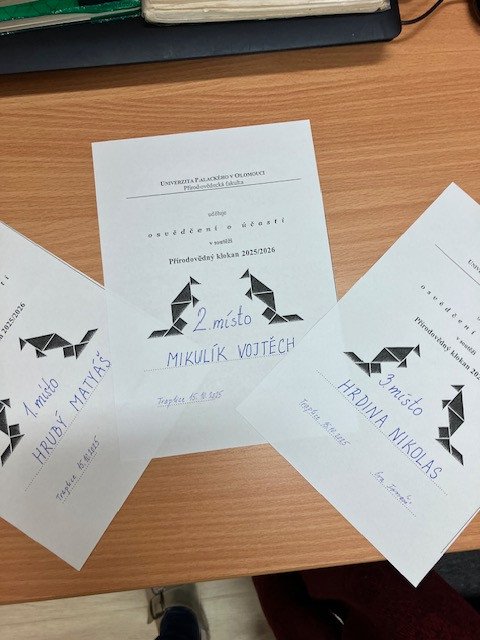 Přírodovědný klokan 2025/2026