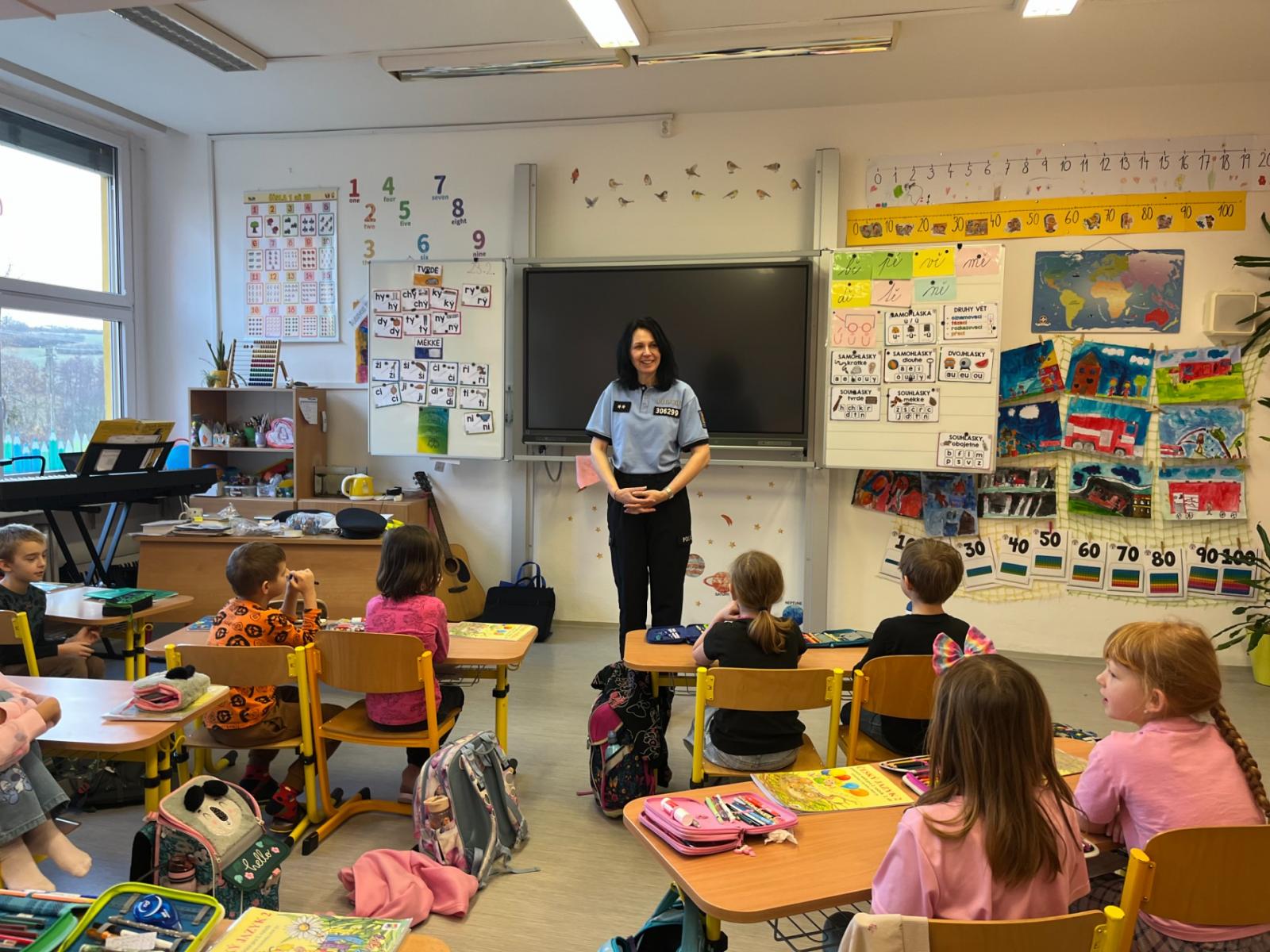 Beseda s policií - bezpečnost provozu