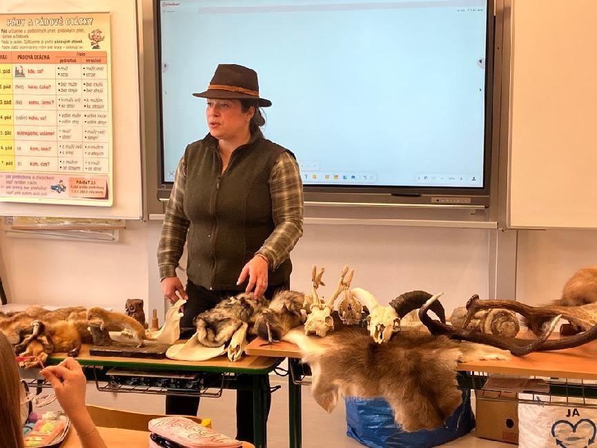 Přednáška "Zvířata v lese"