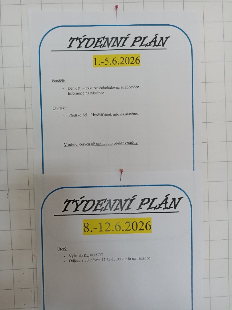 Plán od 1.6 do 12.6. 2026