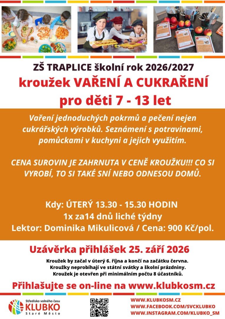Kroužek vaření a cukraření