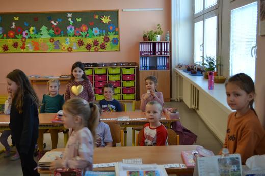 Předškoláci ve škole
